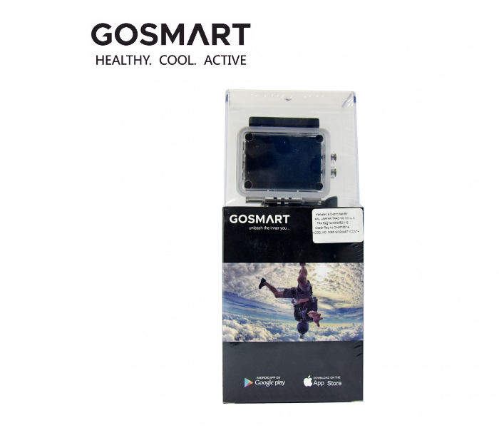 GoSmart GSI7PB Icon 7 Action Camera - Black - Zoom Image 2