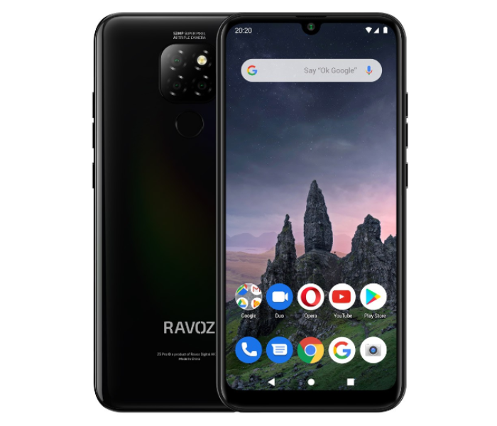 Ravoz Z5 Pro 4GB RAM 64GB Storage 4G LTE - Dazzling Black - Zoom Image 5