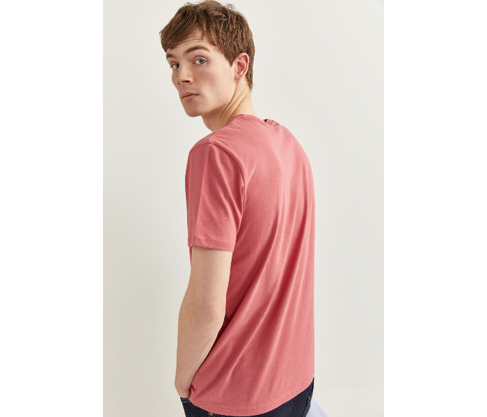 Springfield SS20 Basic T-Shirt Small - Pink Beige - Zoom Image 4