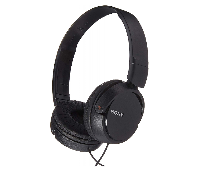 Sony ZX110BK On-Ear Headphones - Black - Zoom Image 1