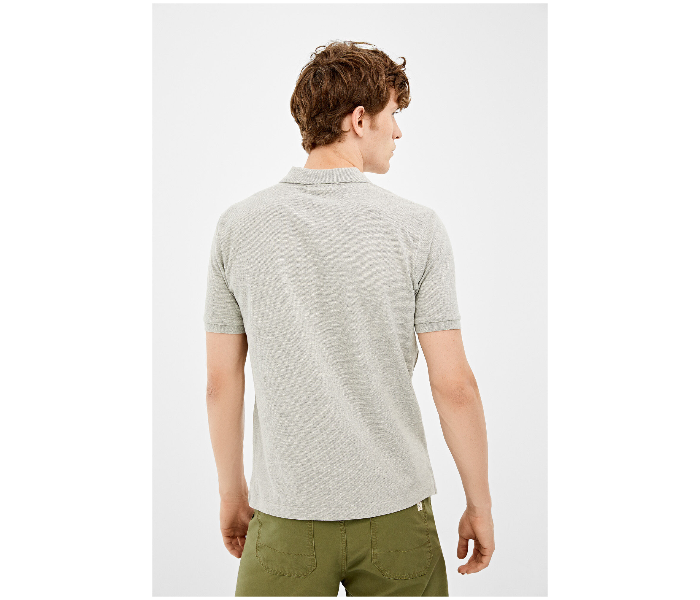 Springfield AW19 Basic Polo T Shirt Medium - Light Grey - Zoom Image 3