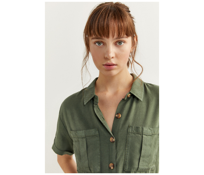 Springfield SS20 Jumpsuit Medium For Women - Army Green - Zoom Image 3