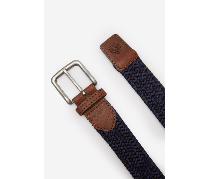 Springfield SS20 Fashion Belt 95 For Men - Medium Blue - Zoom Image 2