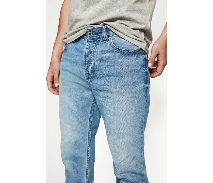 Springfield SS18 Denim Trousers EU 30 For Men – Medium Blue - Zoom Image 3