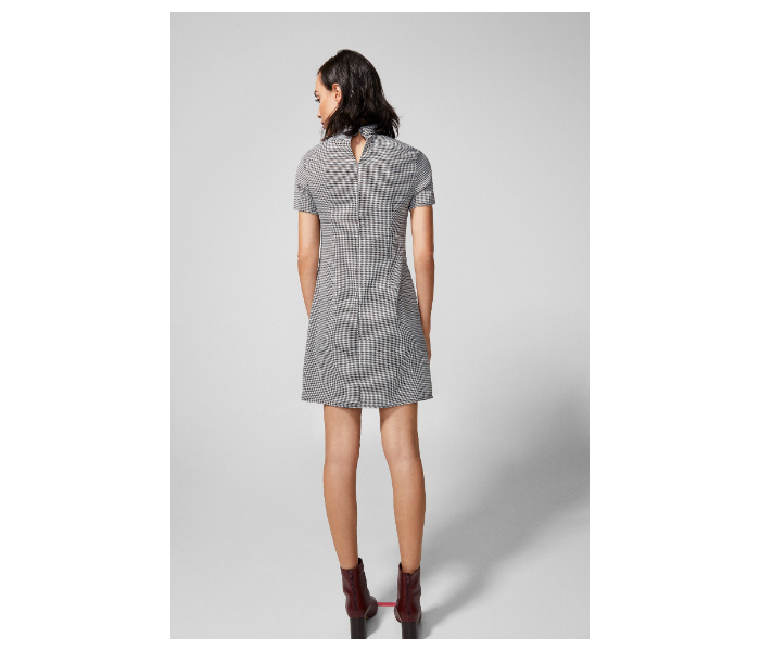 Springfield AW18 Stripped Knit Dress EU 40 For Women - Black - Zoom Image 4