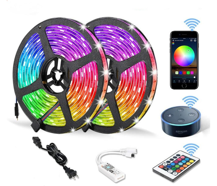 Wink Wi-Fi Smart RGB 10 Mtrs White Strip- RGB  - Zoom Image