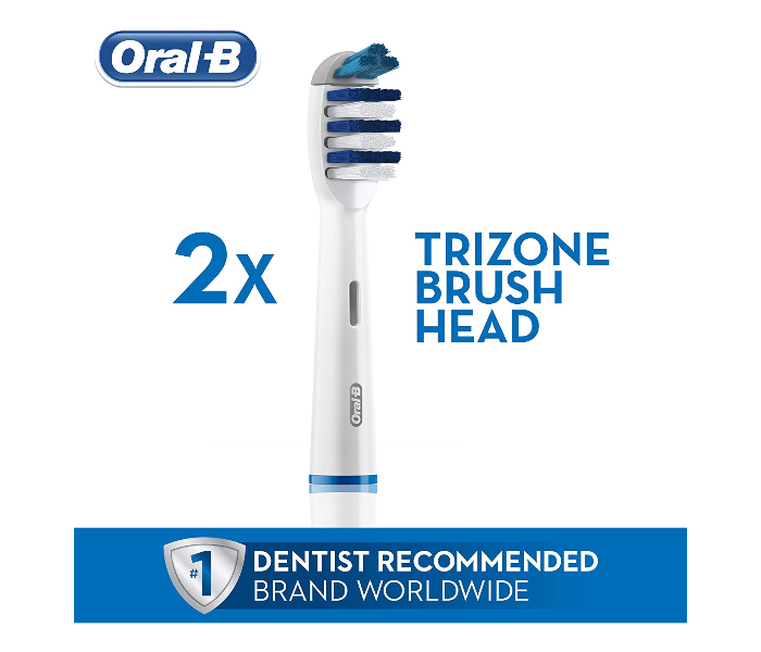 Oral-B EB30 Power Pack of 2 Toothbrush Heads for Electric Toothbrush with Trizone - Zoom Image 2