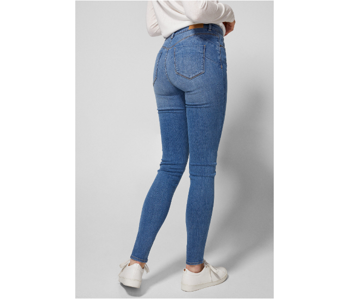 Springfield AW18 Fancy Denim Trouser EU 40 For Women - Blue - Zoom Image 3