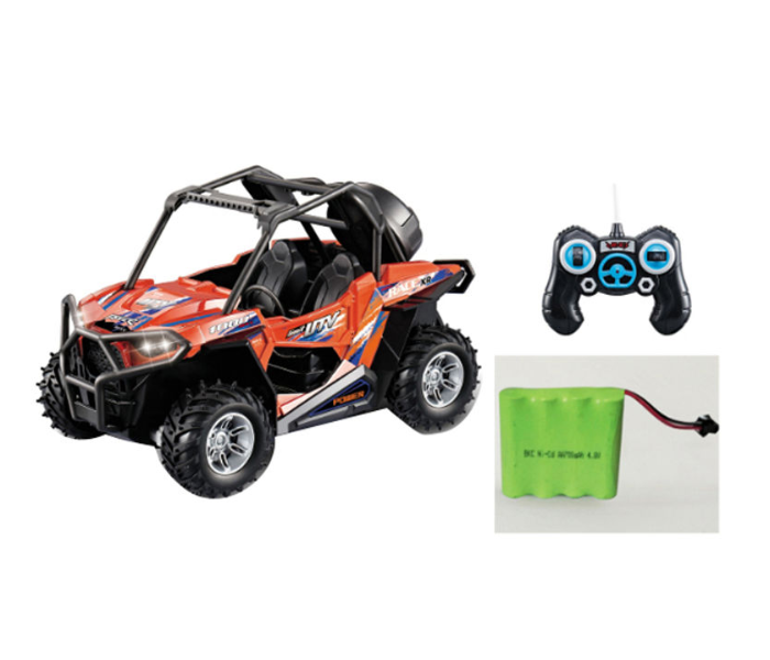 Family Center 4 Channel Remote Control Car With Battery - Orange - Zoom Image