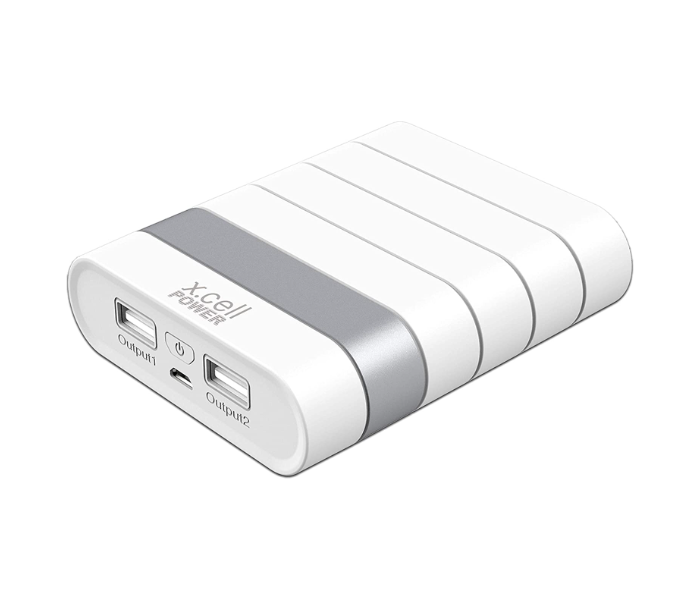 Xcell XLPC13100A 13000 mAh Powerbank - White - Zoom Image 1