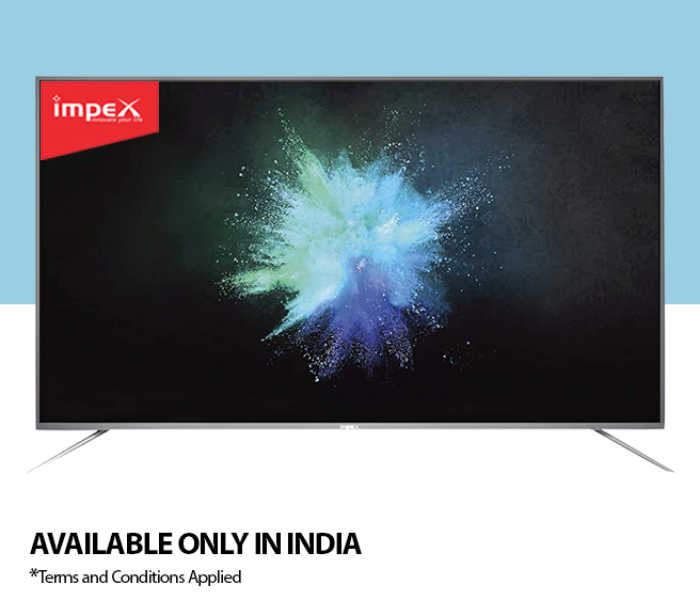 Impex 65 inches 4K Smart LED TV - Black(Delivery Available Only In India) - Zoom Image 1