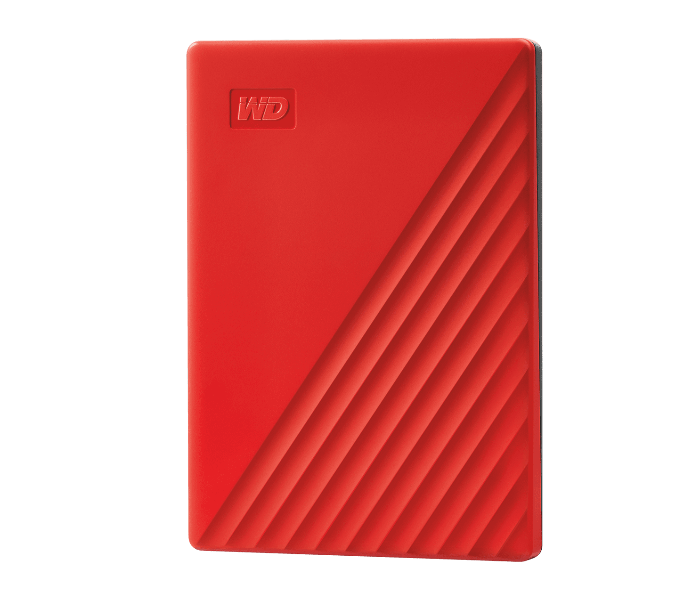 Western Digital My Passport 2TB External Hard Disk - Red - Zoom Image 1