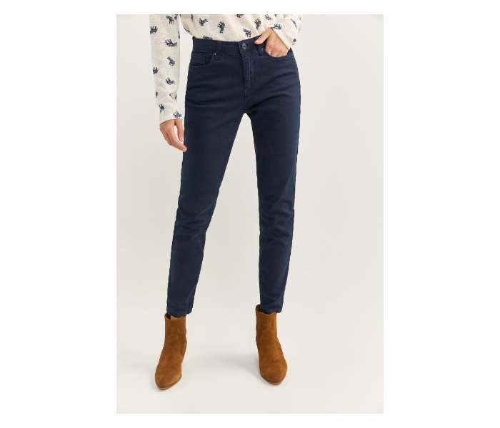 Springfield SS20 Plain Trouser Pant EU 44 For Women - Blue - Zoom Image 2