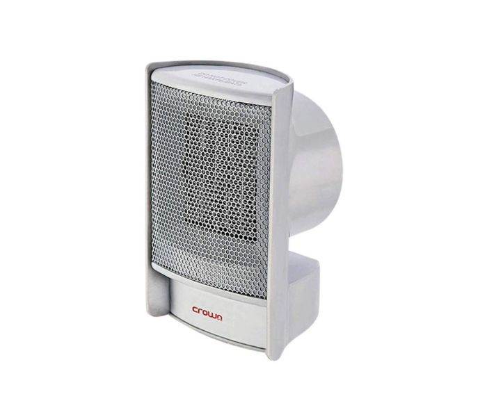 Crownline HT-132 500W Ceramic Room Heater - White and Grey - Zoom Image 1