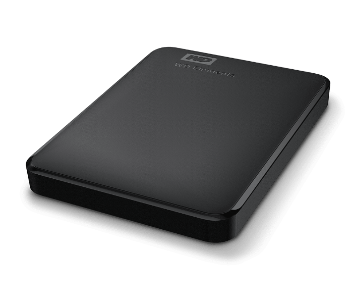 Western Digital WD Elements Portable 2TB External Hard Disk - Black - Zoom Image 4