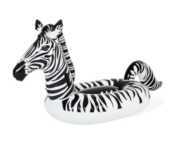 Bestway 41406 Lights N Stripes Zebra Float - Black and White - Zoom Image