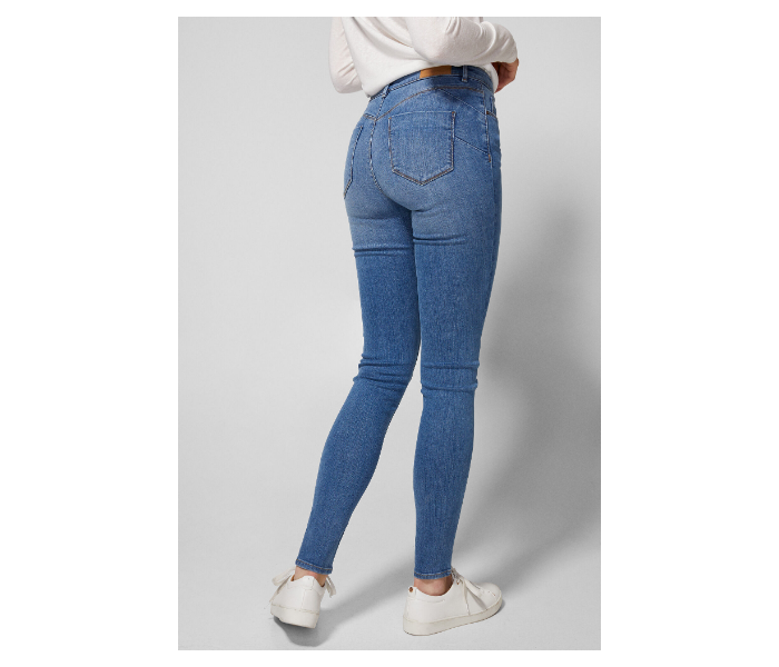 Springfield AW18 Fancy Denim Trouser EU 34 For Women - Blue - Zoom Image 3