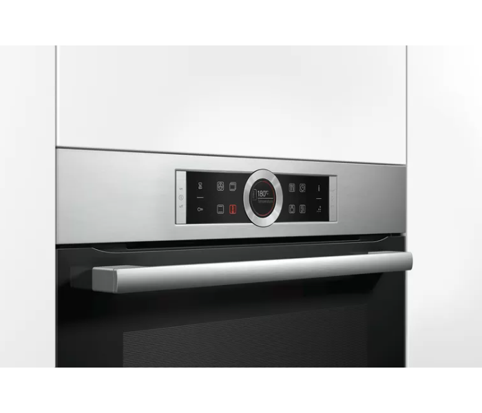 Bosch HBG655BS1M 60cm Series 8 Oven - Stainless Steel and Black - Zoom Image 2