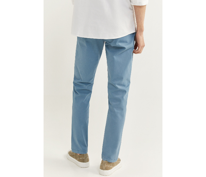 Springfield SS20 Sport Trouser Solid Chinos EU 42 For Men – Sky Blue - Zoom Image 4