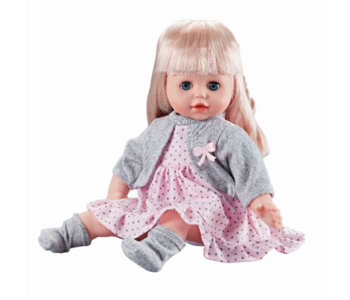 Basmah Baby Girl Doll Set With 12 Sounds With Metal Stroller 2 - Zoom Image 2