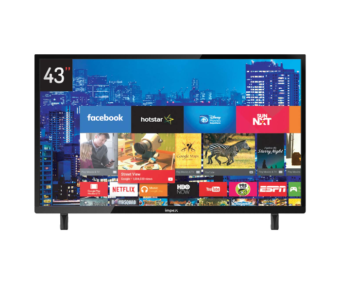 Impex 43 inches LED TV - Black(Delivery Available Only In India) - Zoom Image 1