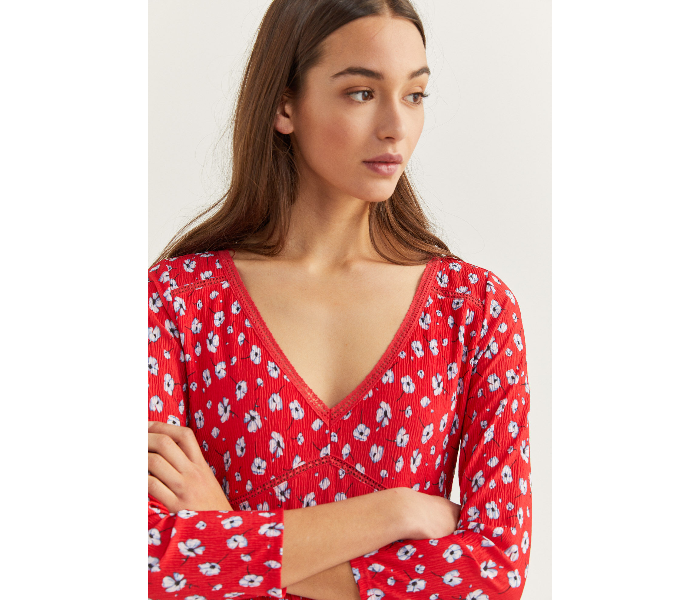 Springfield SS20 Woven Dress Extra Small - Red - Zoom Image 4