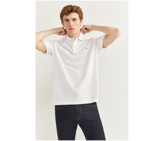 Springfield SS20 Basic Polo T Shirt Small - White - Zoom Image 1