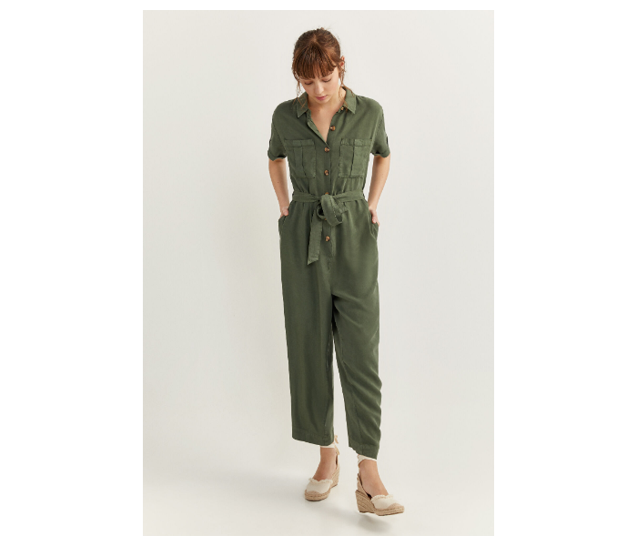 Springfield SS20 Jumpsuit Medium For Women - Army Green - Zoom Image 1