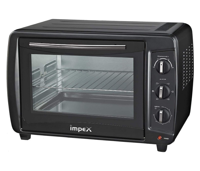 Impex OV-2901 35 Litre Oven Toaster Grill with Rotisserie and Convection Function - Black - Zoom Image