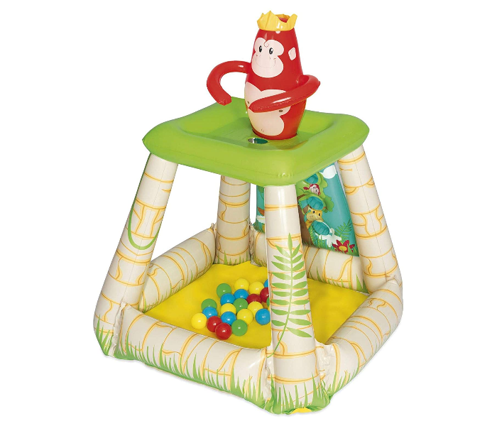 Bestway 52266 Up In and Over Jungletime Ball Pit - Zoom Image 1