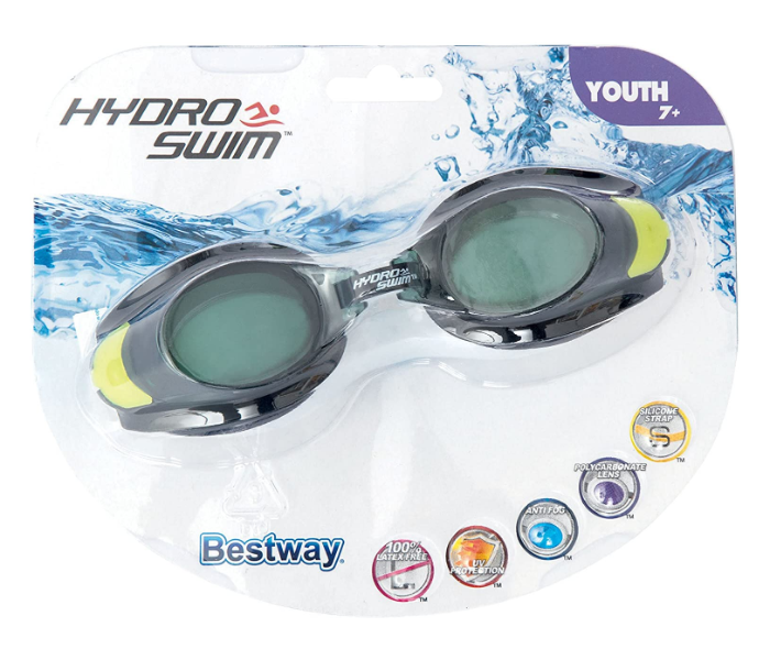 Bestway 21078 Hydro Swim Focus Goggles - Yellow - Zoom Image 3