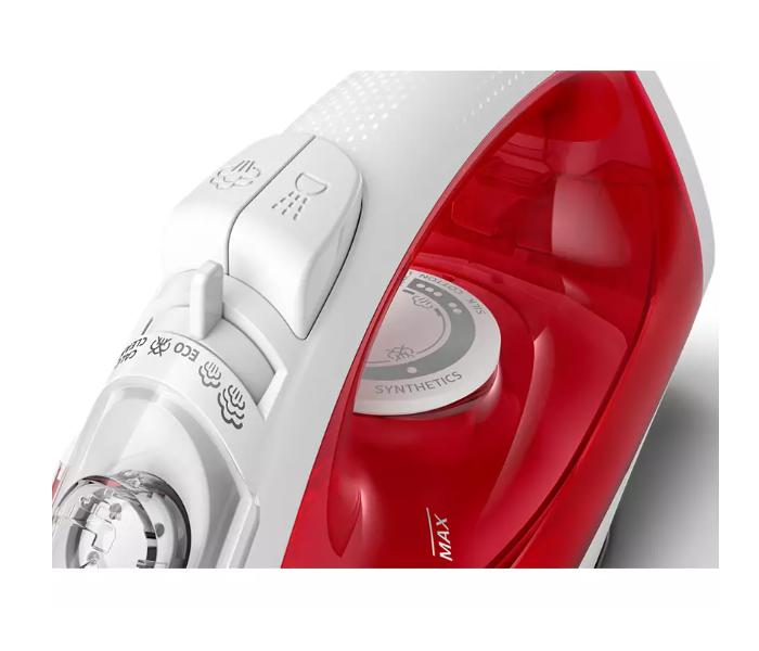 Philips GC1742-46 2000 Watts Easy Speed Steam Iron - Red And White - Zoom Image 3