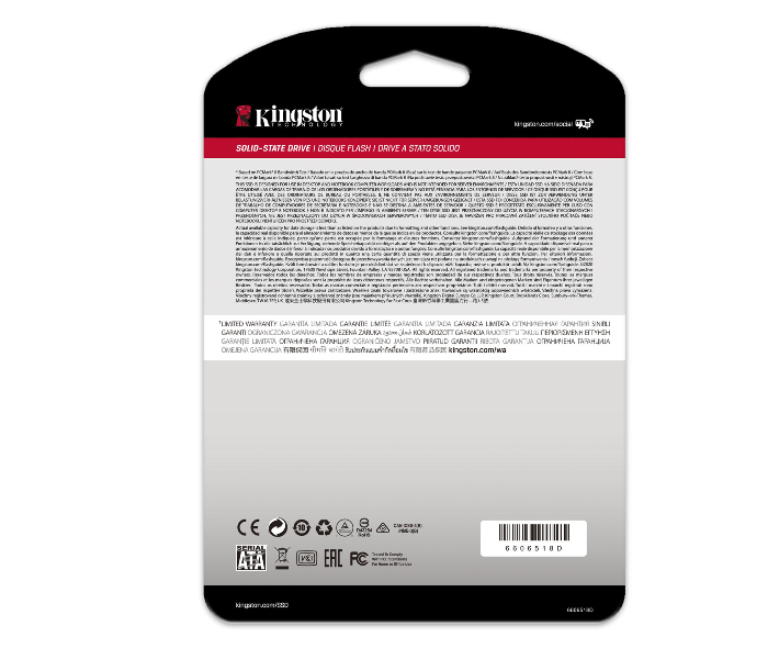 Kingston A400 Solid State Drive 240GB SATA - Black - Zoom Image 3