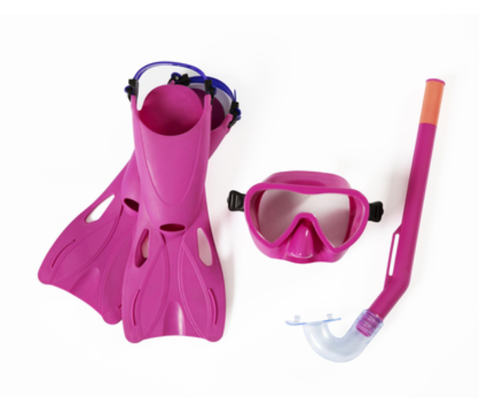 Bestway 25039 Hydro Swim Lil Flapper Snorkel Set - Pink - Zoom Image