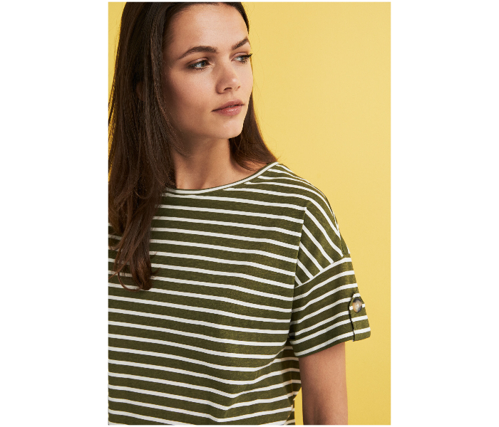 Springfield SS19 Striped Tank Top Small - Sand - Zoom Image 1