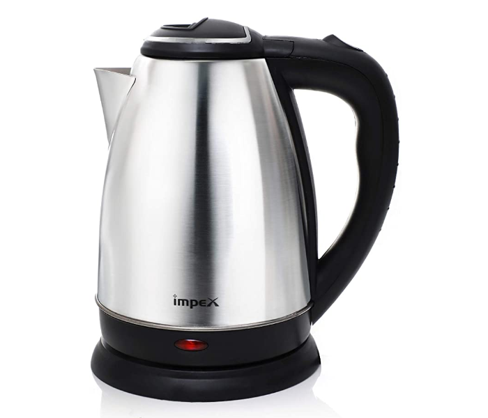 Impex Steamer 1501 1.5 Litre Stainless Steel Electric Kettle - Silver - Zoom Image 1