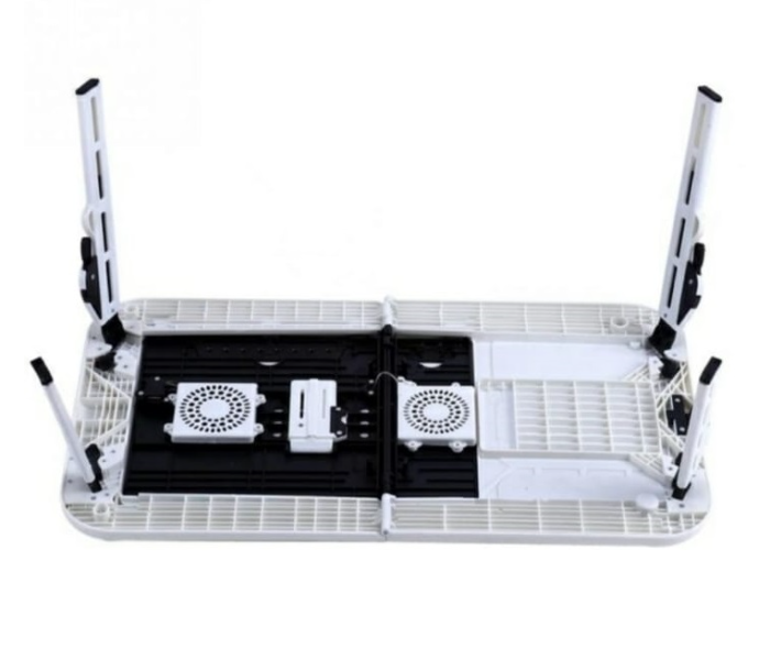 Plastic Laptop Table for Bed and Sofa with Cooling Fan - Zoom Image 3