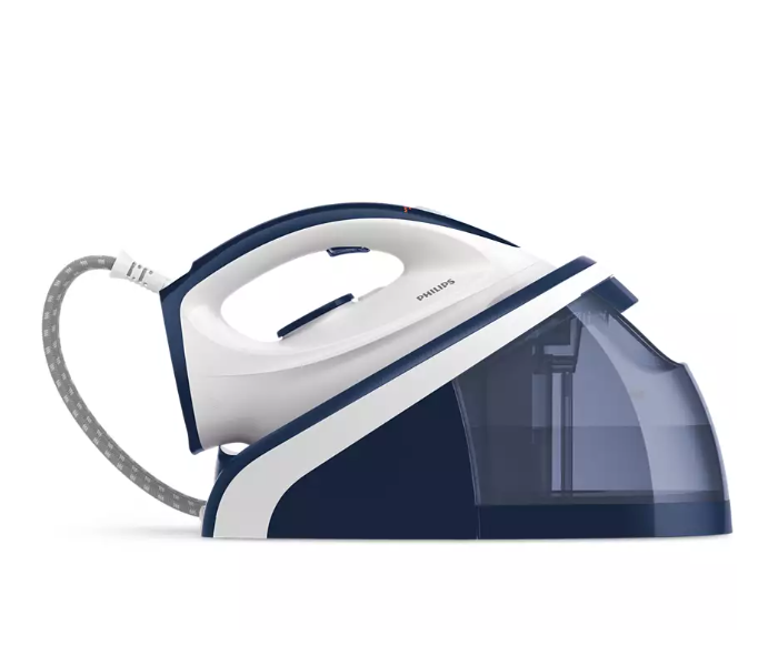 Philips HI5917-26 2400 Watts Steam Generator Iron with 1.1L Detachable Water Tank - Blue and White - Zoom Image 1