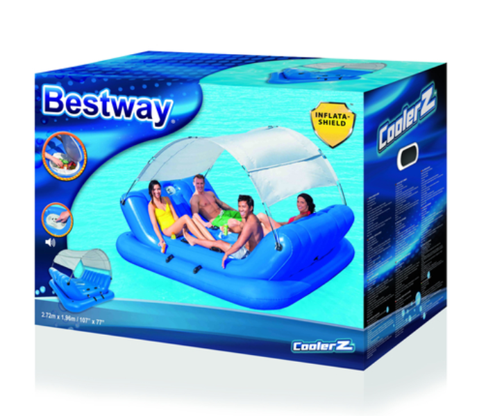 Bestway 43134 CoolerZ Rock N Shade Island - Blue - Zoom Image 3