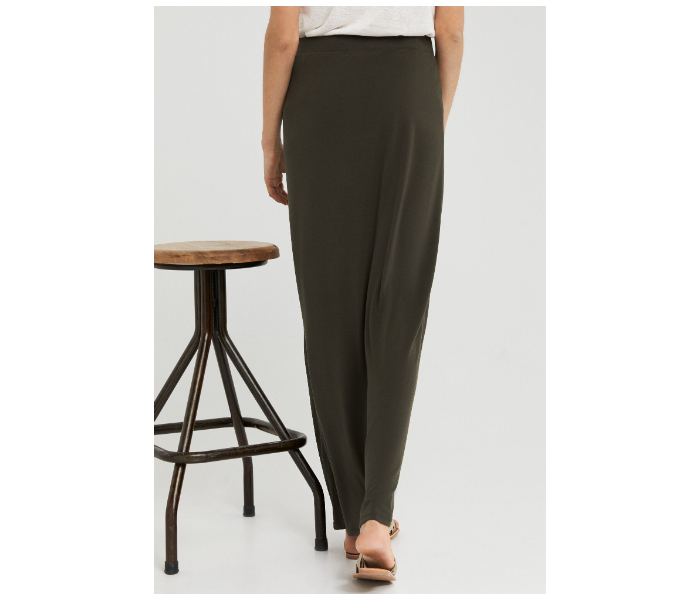 Springfield SS19 Maxi Skirt Small For Women - Green - Zoom Image 4