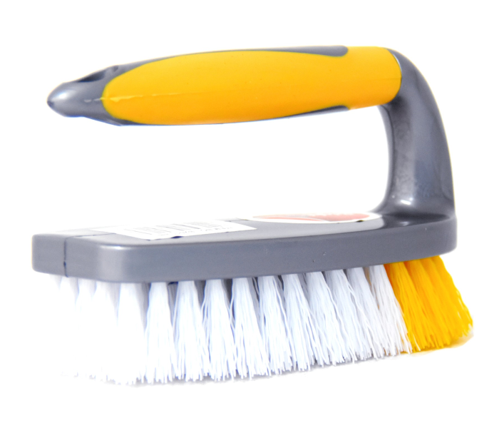 Brighto B2011 Hand Brush - Grey and Yellow - Zoom Image 1