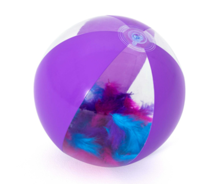 Bestway 31051 Flirty Feather Beach Ball - Purple - Zoom Image 1