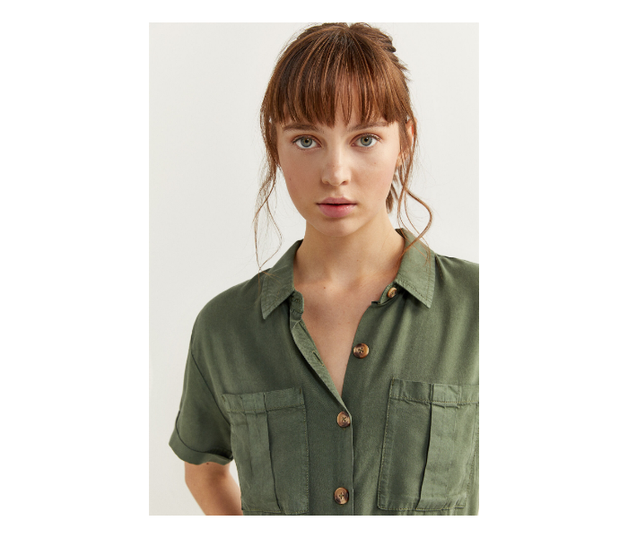 Springfield SS20 Jumpsuit Small For Women - Army Green - Zoom Image 3