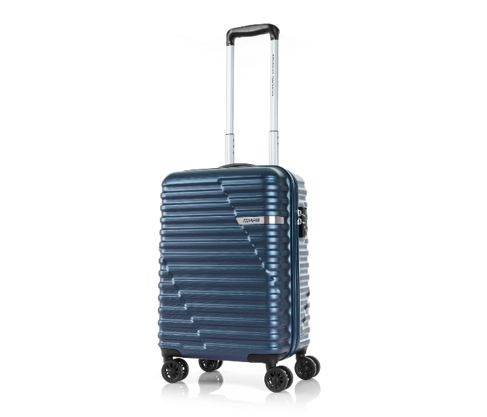 American Tourister GAT104LUG03556 79cm Sky Bridge Spinner Soft Case Trolley Bag - Navy - Zoom Image 1