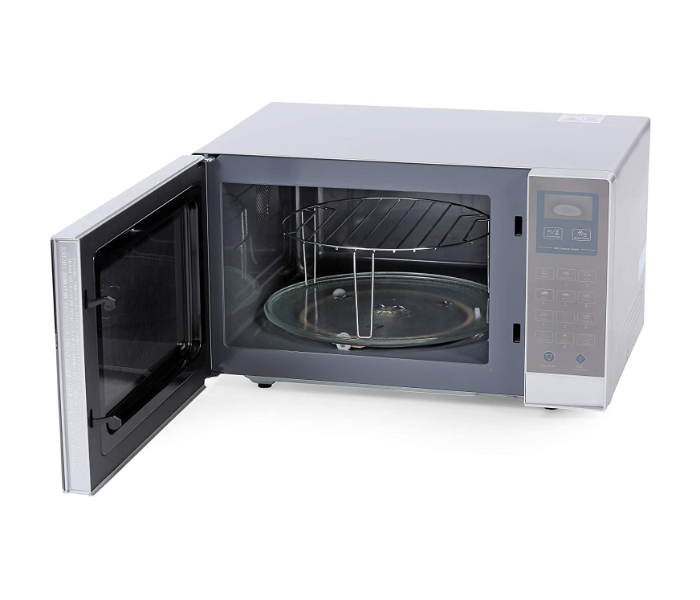 Midea EG928EYI 28Litre Grill Microwave Oven with Digital Controls and Mirror finish - Silver - Zoom Image 2