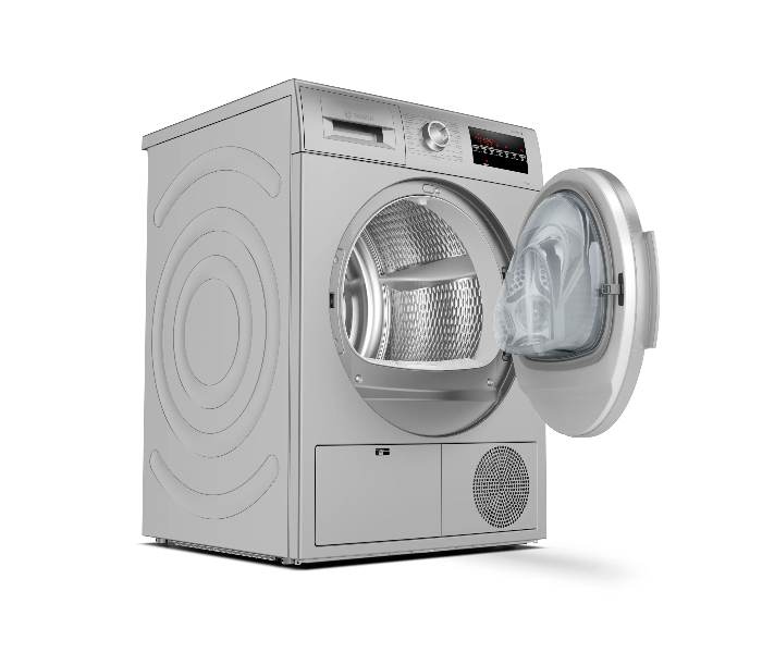 Bosch WTG8640SGC 9 Kg Series 6 Condenser Tumble Dryer - Stainless Steel - Zoom Image 2