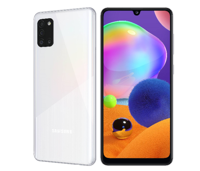 Samsung Galaxy A31 4GB RAM 128GB ROM - Prism Crush White - Zoom Image 3