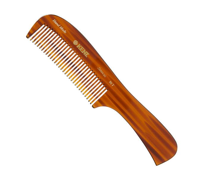 Kent A 10T Handmade Large Handled Rake Comb Thick Hair - Zoom Image