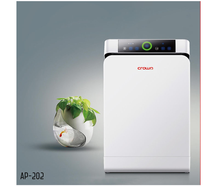 Crownline AP-202 Air Purifier - White and Black - Zoom Image 4