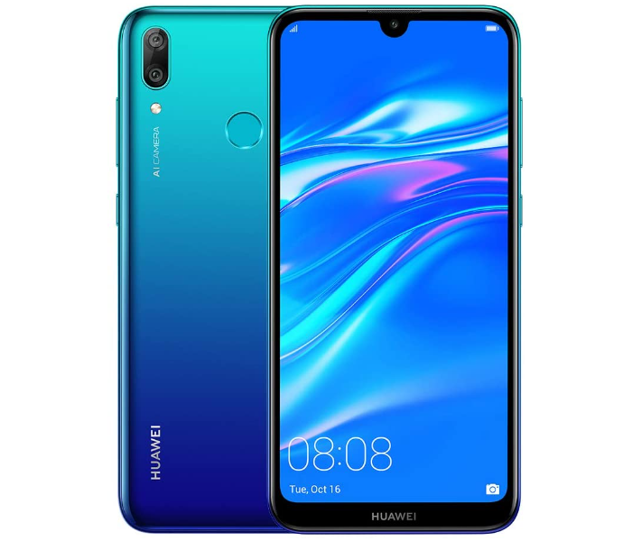 Huawei Y7 Prime 2019 3GB RAM 32GB Dual SIM 4G Smartphone - Blue - Zoom Image 1